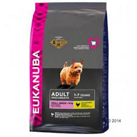 EUKANUBA ADULT SMALL BREED  3 KG.