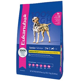 EUKANUBA SENIOR MEDIUM BREED 13,6 KG.