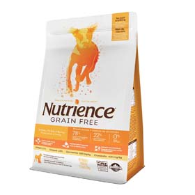 NUTRIENCE GRAIN FREE (Sin Granos)  PAVO/POLLO 2,5KG.