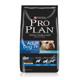 PURINA PRO PLAN ADULT 7 + SMALL BREED CON OPTIAGE  3KG.