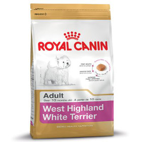 ROYAL CANIN WEST HIGHLAND WHITE TERRIER ADULT  2,5 KG.