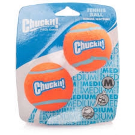 CHUCKIT TENNIS BALL 2PK MEDIUM