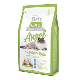 BRIT CARE GATO SENIOR ANGEL 7 KG.