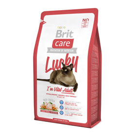 BRIT CARE GATO ADULTO LUCKY 7 KG.