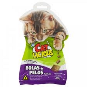 CAT LICIOUS BOLAS DE PELOS  40G.