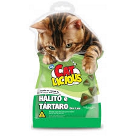 CAT LICIOUS HALITO e TARTARO  40G.