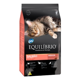 EQUILIBRIO GATOS SALMON INDOOR 1,5 KG.