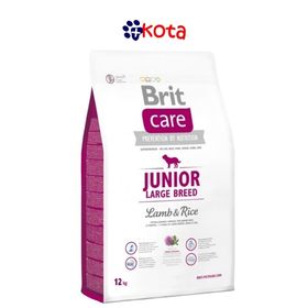 BRIT CARE JUNIOR CORDERO Y ARROZ 12KG.