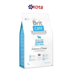 BRIT CARE LIBRE DE GRANO JUNIOR LARGE BREED  12KG.