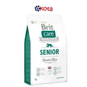 BRIT CARE SENIOR CORDERO Y ARROZ 12 KG.